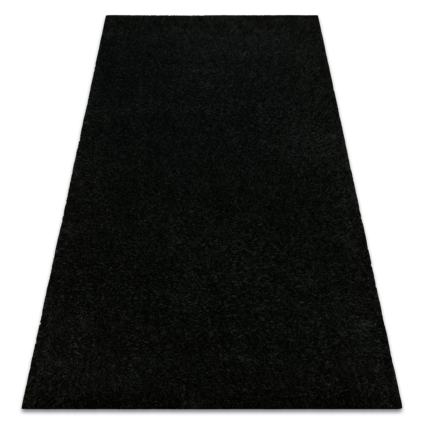 Dywan BUENOS 6649 shaggy jednolity, jednokolorowy czarny 60x100 cm