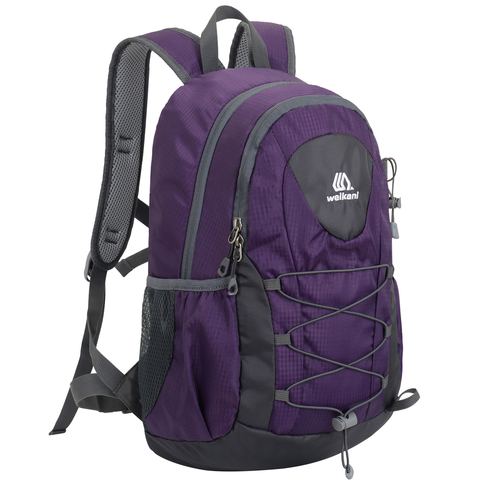 Torba podróżna outdoor, 20 l, plecak z bocznym schowkiem, torba alpinistyczna uni , plecak z wieloma kieszeniami, fioletowy