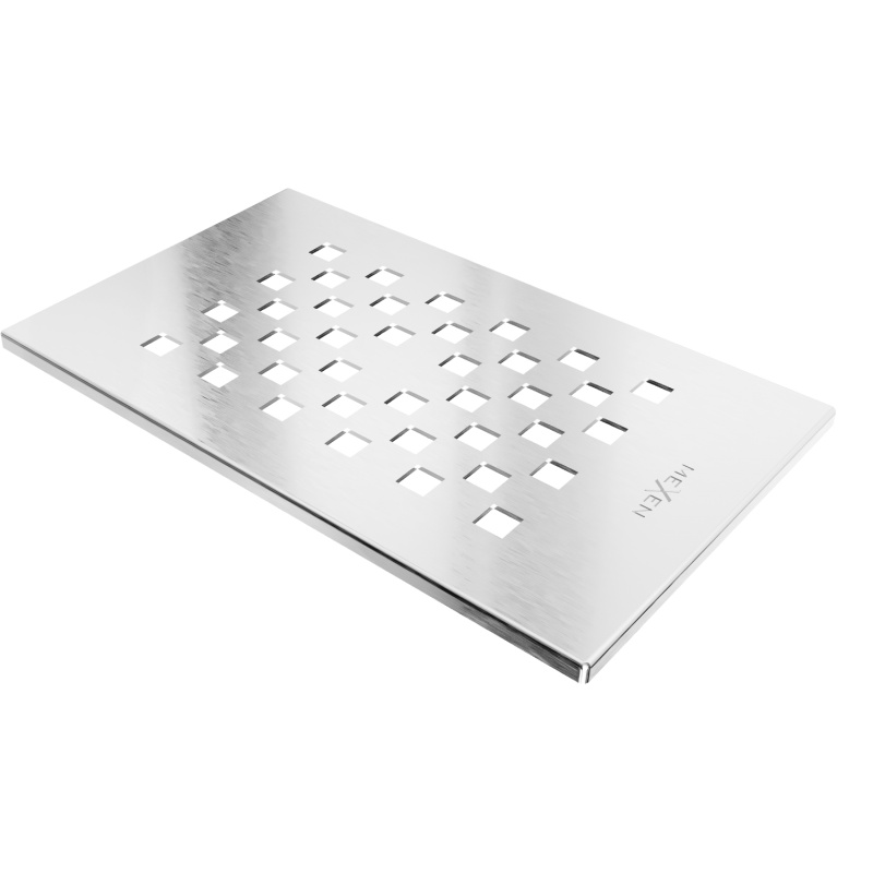 Mexen Hugo maskownica do brodzika, inox - 42910001
