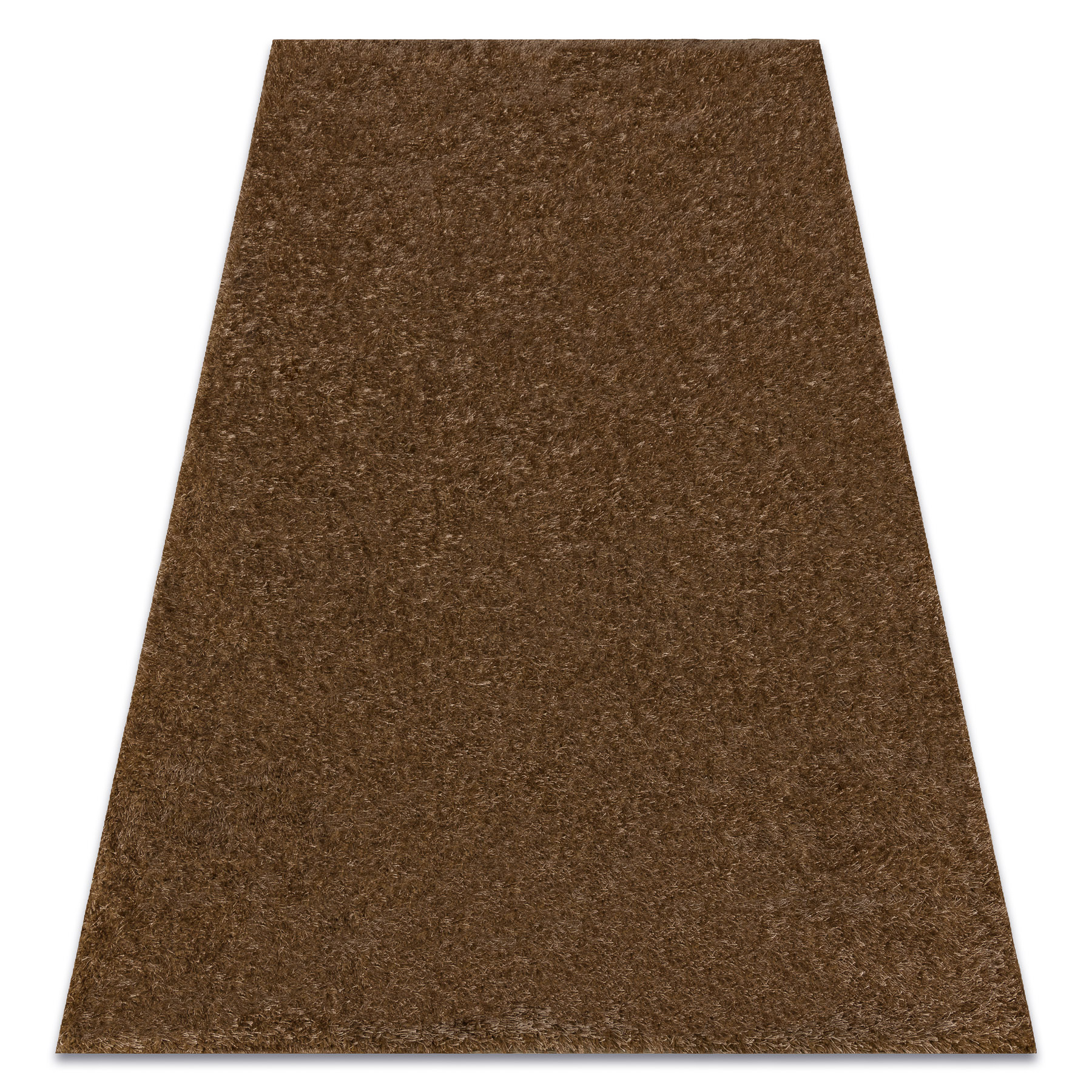 Dywan BUENOS 6650 shaggy jednolity, jednokolorowy ciemny beż beżowy 60x100 cm