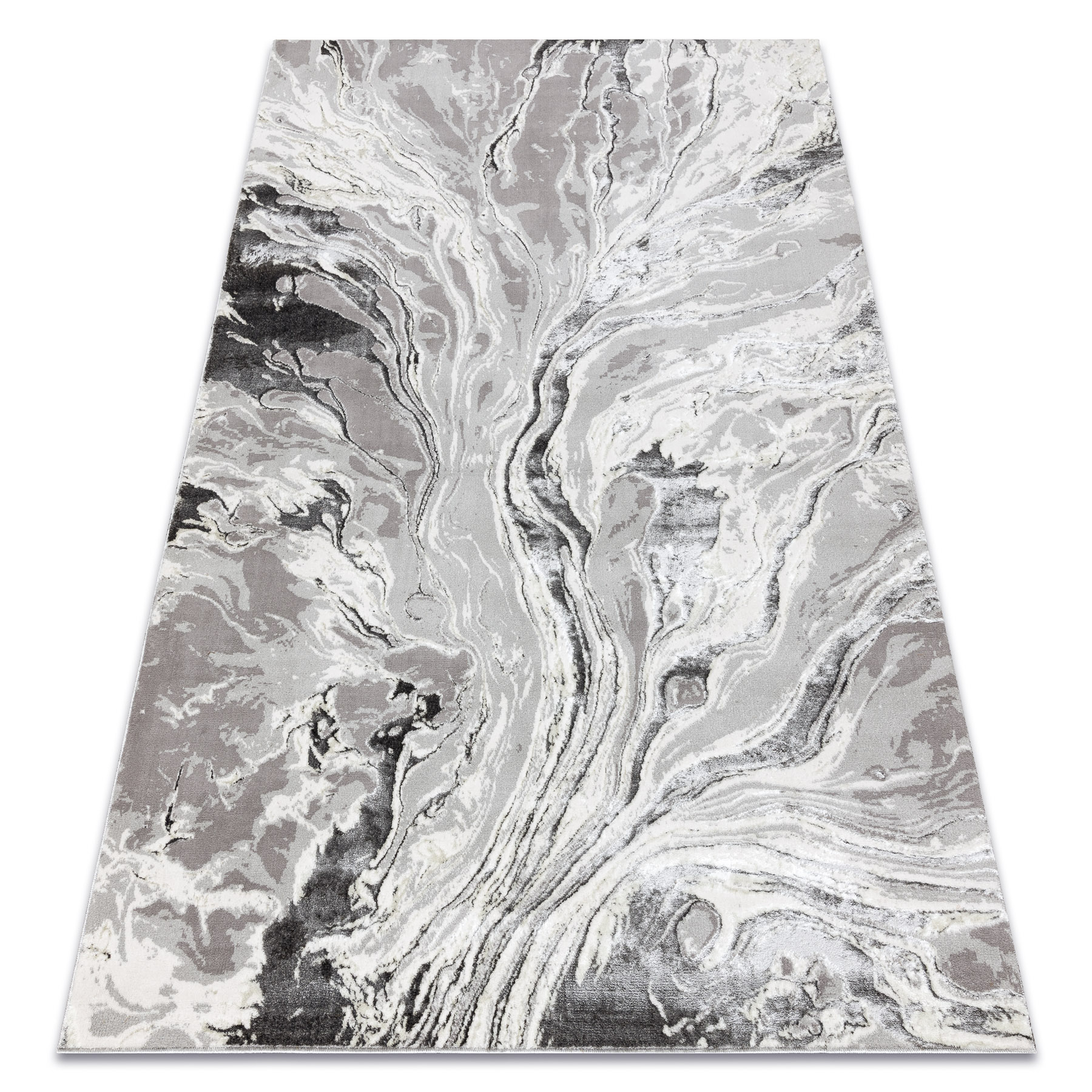 Dywan BLISS Z162BZ253 / krem - Abstrakcja, nowoczesny, strukturalny szary 140x190 cm
