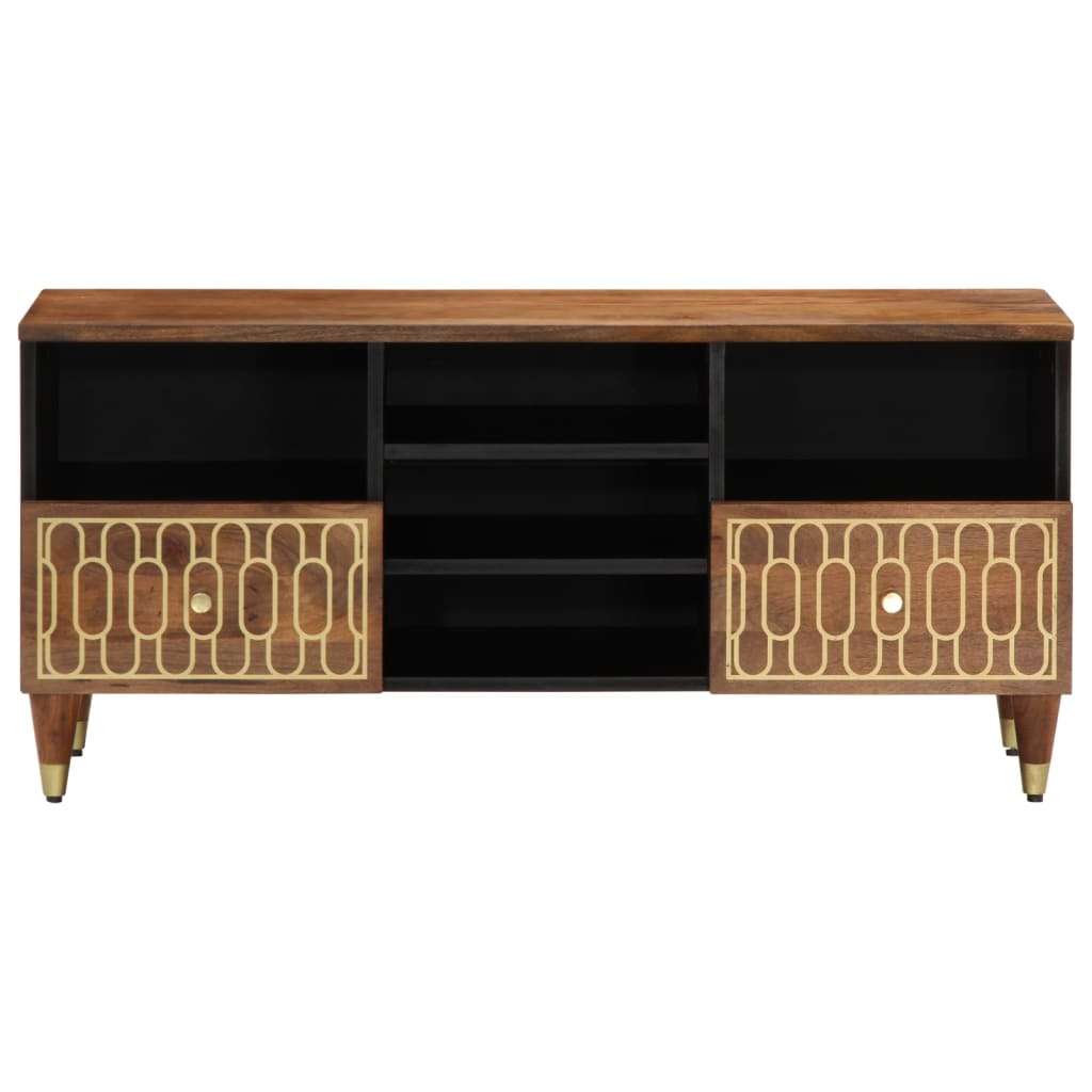 vidaXL Szafka pod TV 100x33x46 cm lite drewno mango