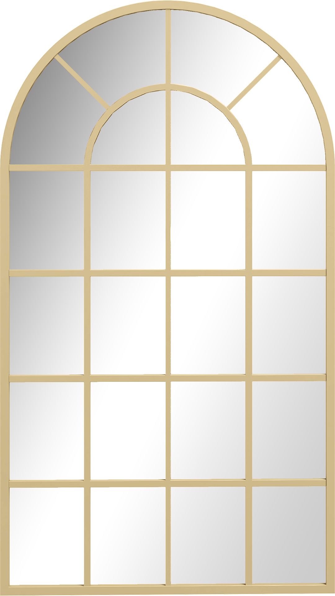 HOMCOM lustro ścienne lustro do szafy 110 x 62 cm lustro dekoracyjne z metalową ramą wiszące lustro do salonu lustro do sypialni złote