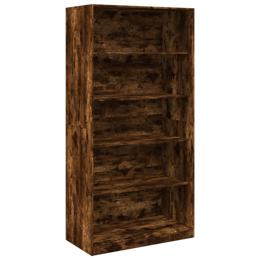 vidaXL Szafa dąb wędzony 100x50x200 cm materiał drewnopochodny