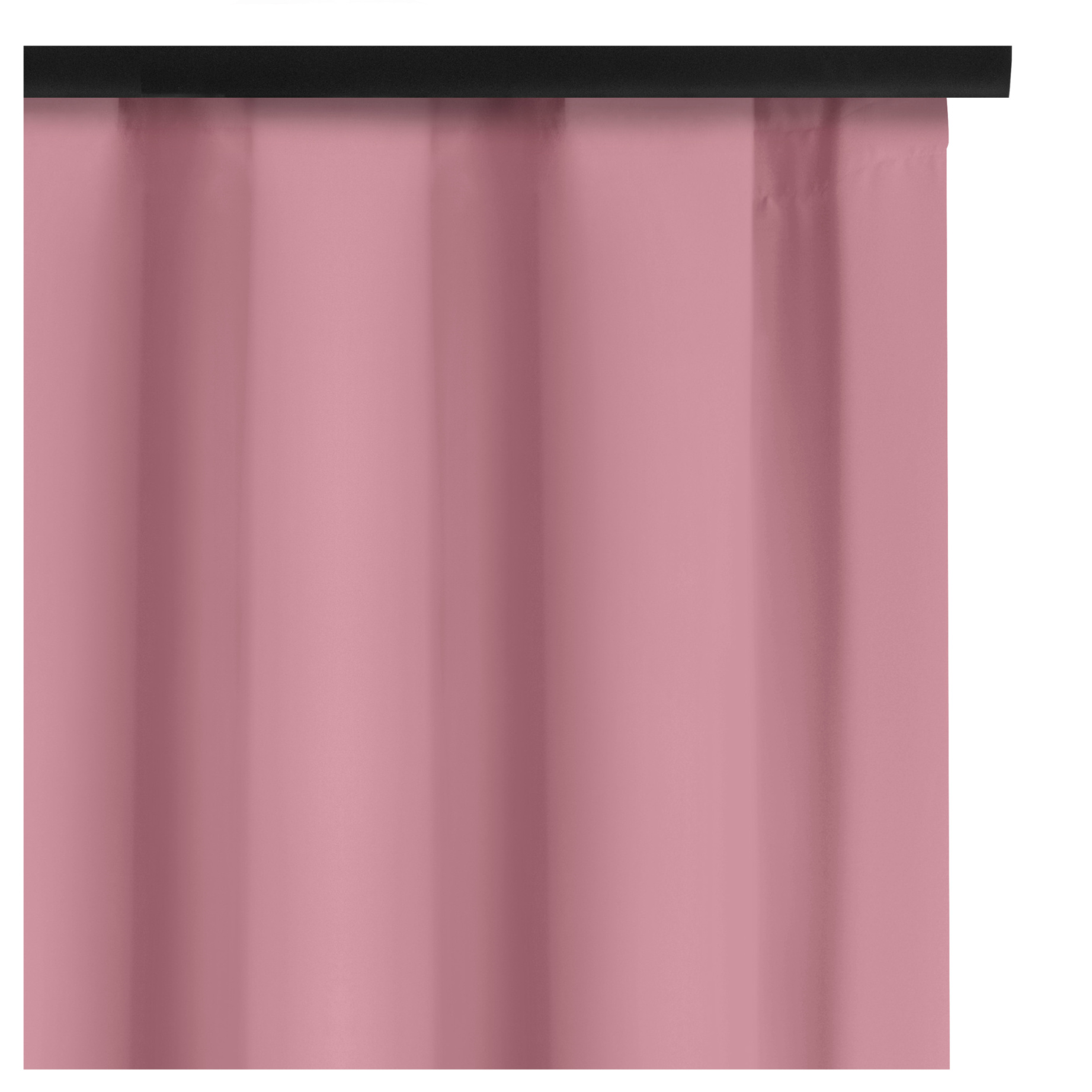 Voppi Zasłona gotowa różowa na żabki agrafki tunel 140 x 250 cm półzaciemniająca zasłona okienna do salonu lub sypialni
