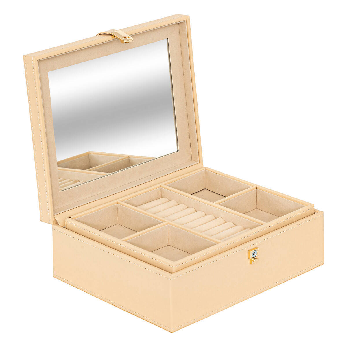 Szkatułka na biżuterię HANIFA, 23,5 x 9 x 20,5 cm