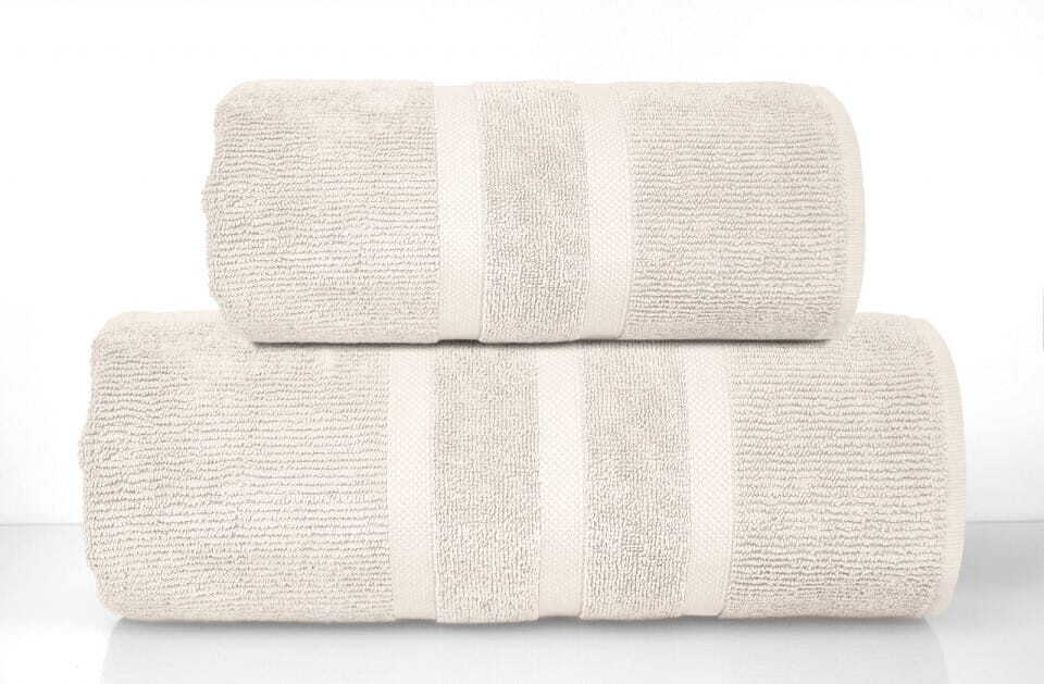 Ręcznik z egipskiej bawełny, puszysty Only You 50x90cm Beżowy