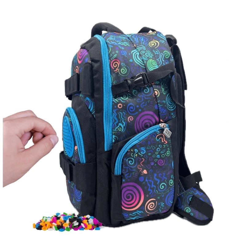 Plecak szkolny Pixie Crew Spiral Magic ergonomiczny, 30 x 38 x 12 cm