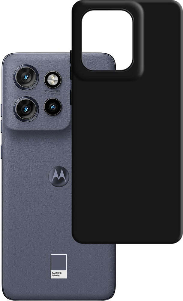 Etui na telefon komórkowy Motorola Edge 50 Neo, matowe etui 3mk, matowa czerń