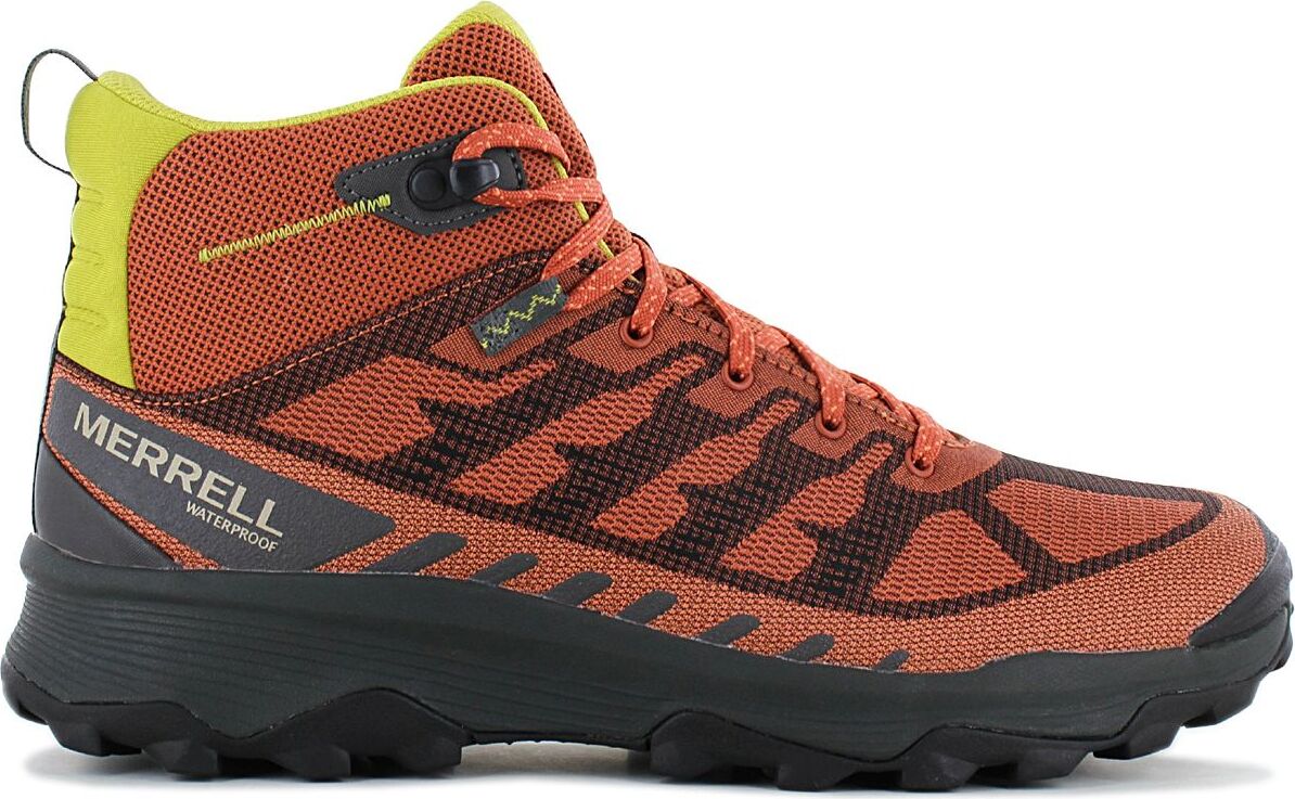Merrell Speed Eco Mid WP Waterproof - Męskie buty trekkingowe pomarańczowe J037545 , Rozmiar: EU 41 UK 7