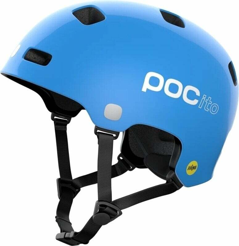 POC POCito Crane MIPS Fluorescent Blue 51-54 Dziecięcy kask rowerowy