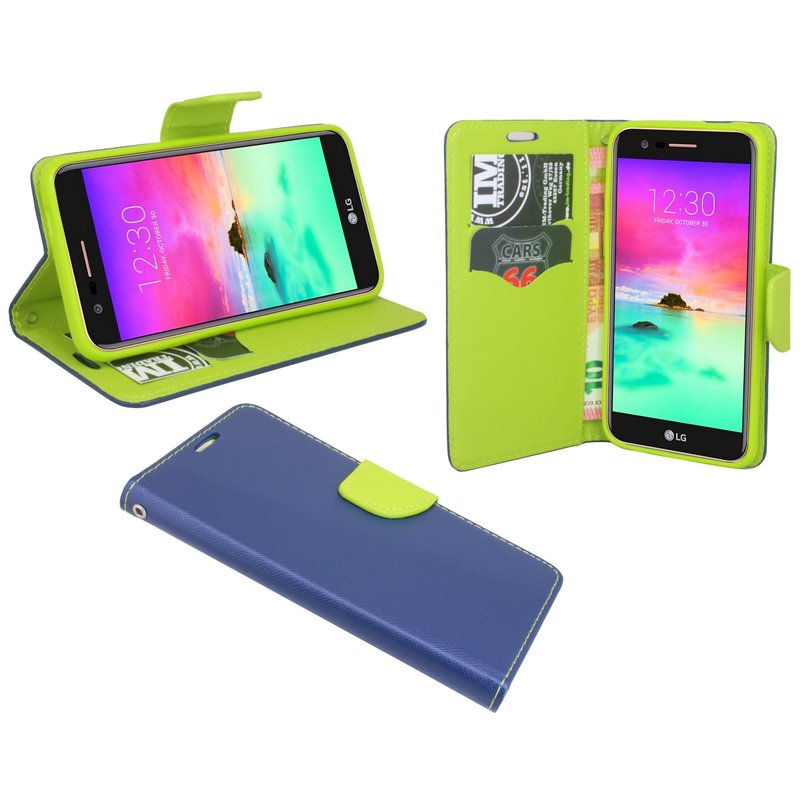 LG K9 etui na telefon komórkowy kieszonka etui z klapką pokrowiec ochronny na smartfona czarny