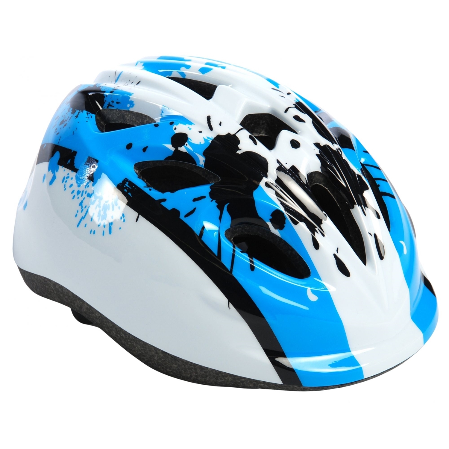 Dziecięcy kask rowerowy Volare - XS - niebiesko-biały - 47-51 cm - bardzo mały model