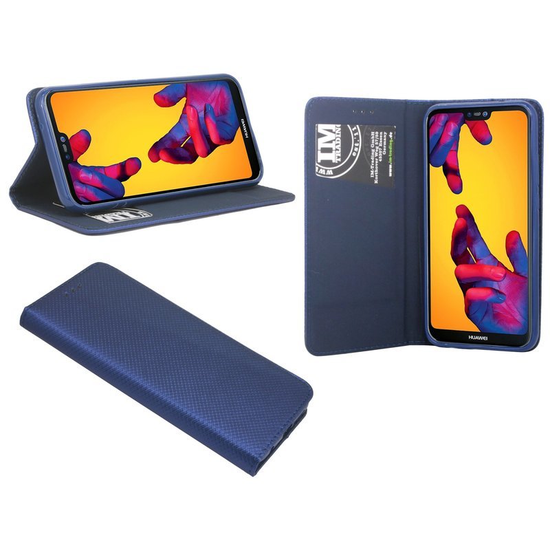 Huawei P20 Lite Etui na telefon komórkowy Etui z klapką Etui na smartfon Niebieski