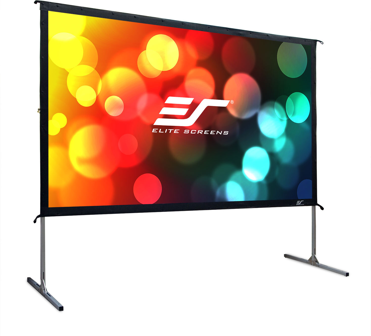 Elite Screens Yard Master 2 Series OMS100H2-DUAL - Ekran projekcyjny z nóżkami - 254 cm (100