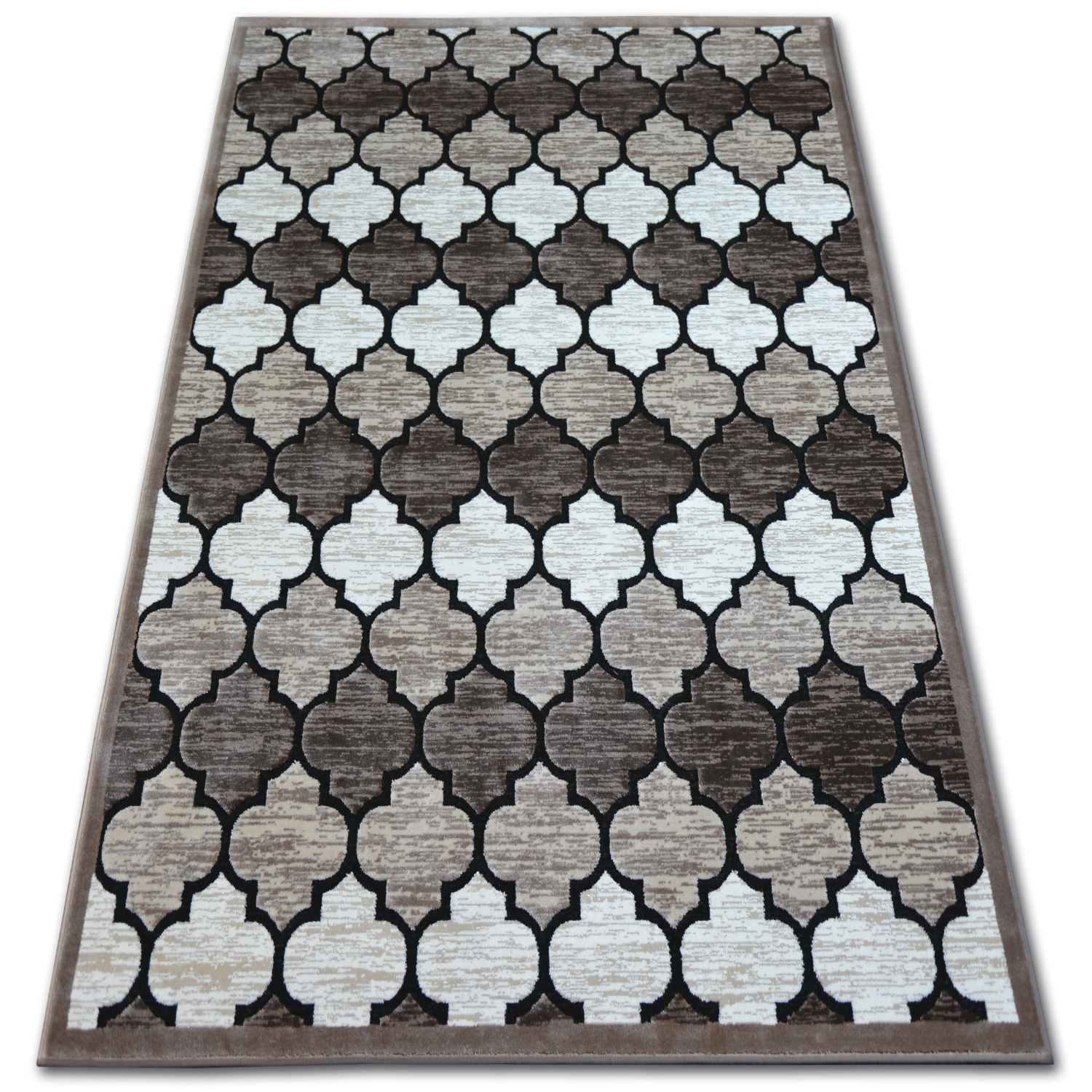Dywan AKRYL YAZZ 3766 D.Beige/Salmon Koniczyna Marokańska Trellis beżowy 240x330 cm