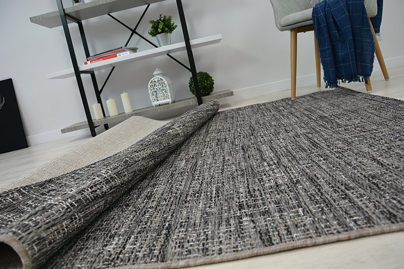 Dywan SZNURKOWY SIZAL LOFT 21126 MELANŻ srebrny/kość słoniowa/ szary 120x170 cm