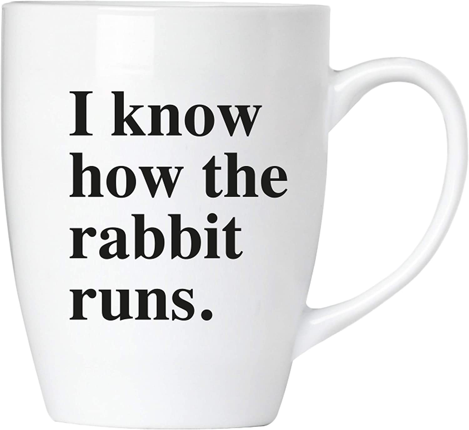 Brubaker - I Know How The Rabbit Runs - ceramiczny kubek do kawy - 300 ml - kubek do kawy