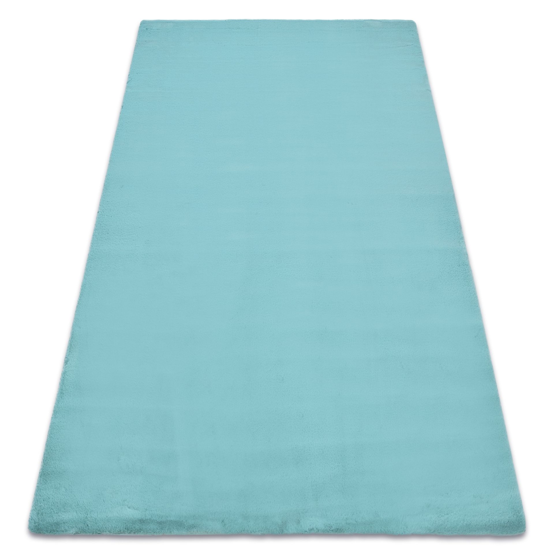 Dywan BUNNY aqua IMITACJA FUTRA KRÓLIKA niebieski 200x290 cm