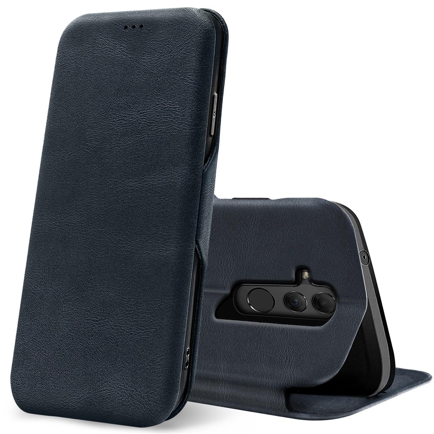 Etui z klapką dla Huawei Mate 20 Lite Etui Book Cover Etui na telefon komórkowy z gniazdem na kartę Etui ochronne Premium
