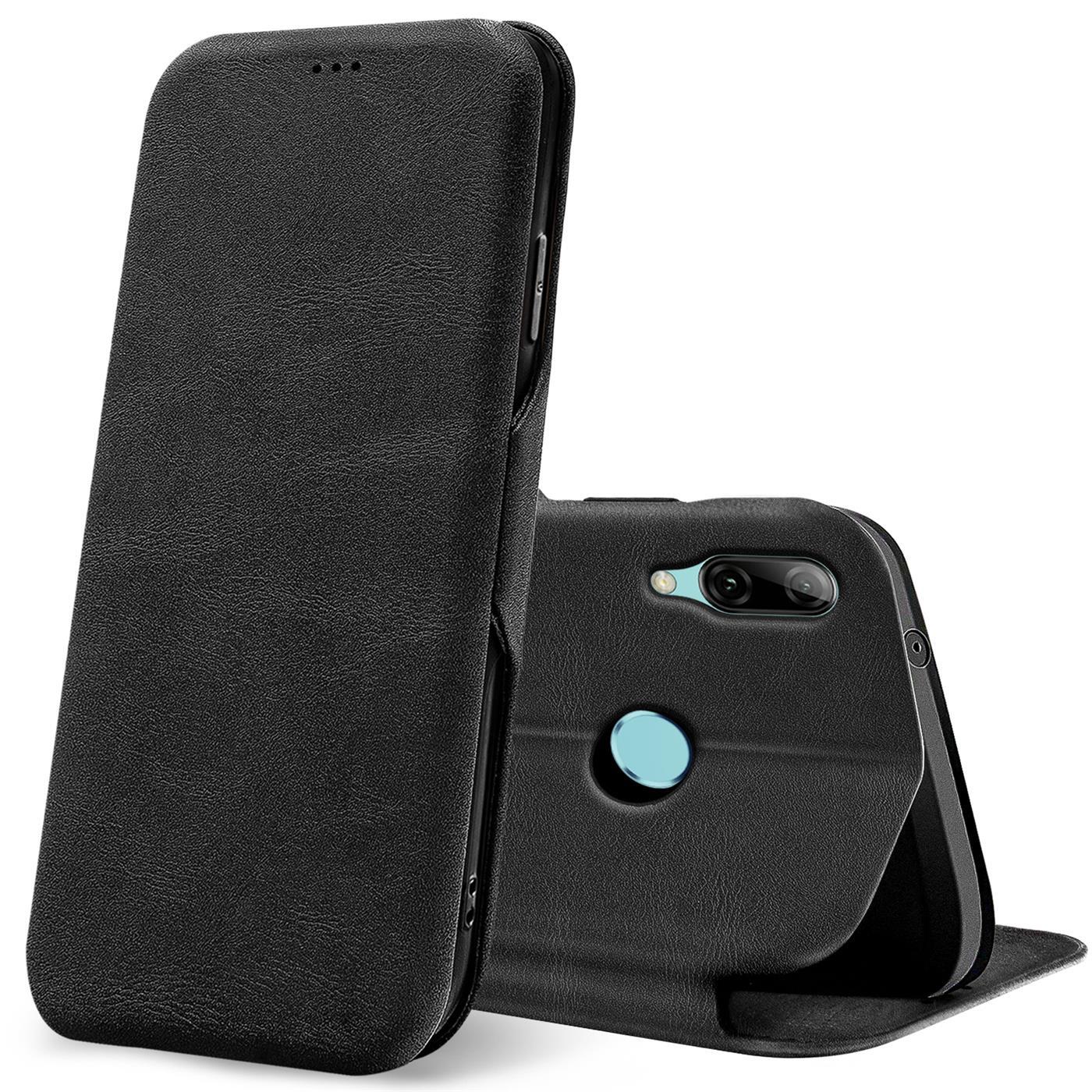 Etui z klapką dla Huawei P Smart 2019 Etui na telefon komórkowy Book Cover z miejscem na kartę Etui ochronne Premium