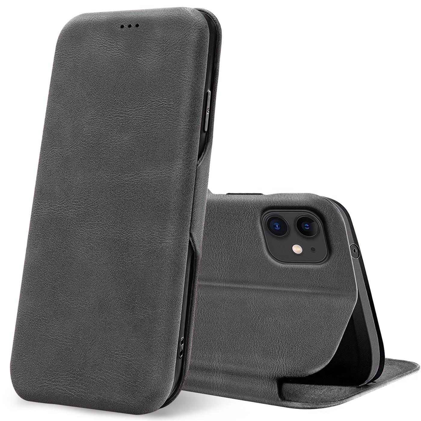 Etui z klapką dla Apple iPhone 11 Etui Book Cover Etui na telefon komórkowy z miejscem na kartę Etui ochronne Premium