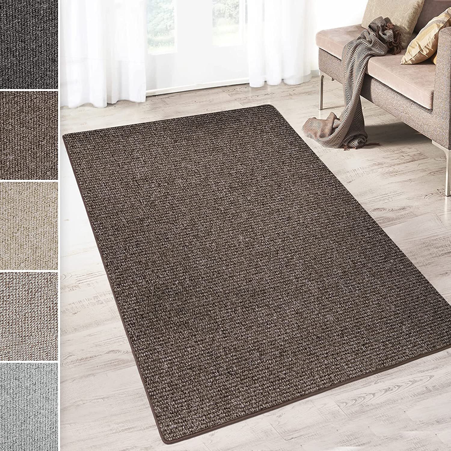 Dywan na wymiar Carlton Brown 95 Szerokość: 200 cm, Długość: 400 cm