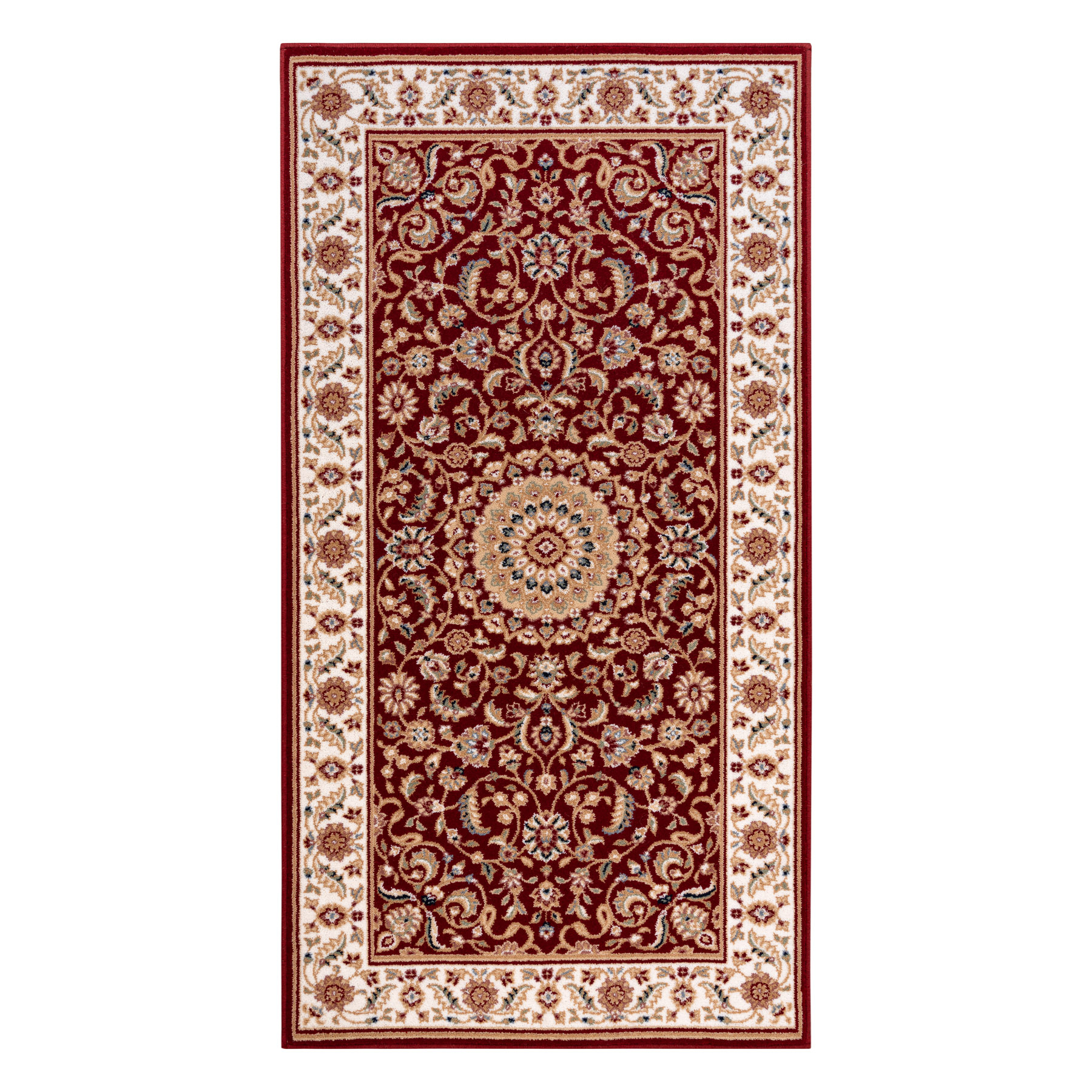 Dywan NAIN Rozeta, ramka 7176/51066 bordo czerwony 160x230 cm