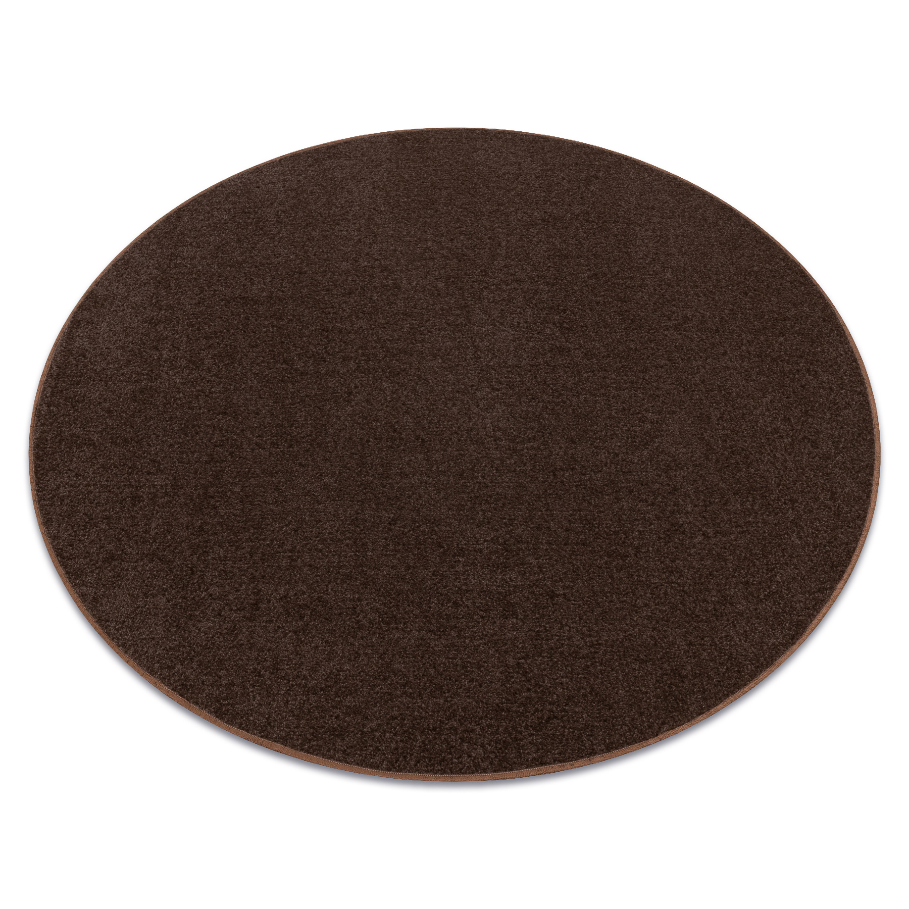 DYWAN koło ETON brąz brązowy koło 133 cm
