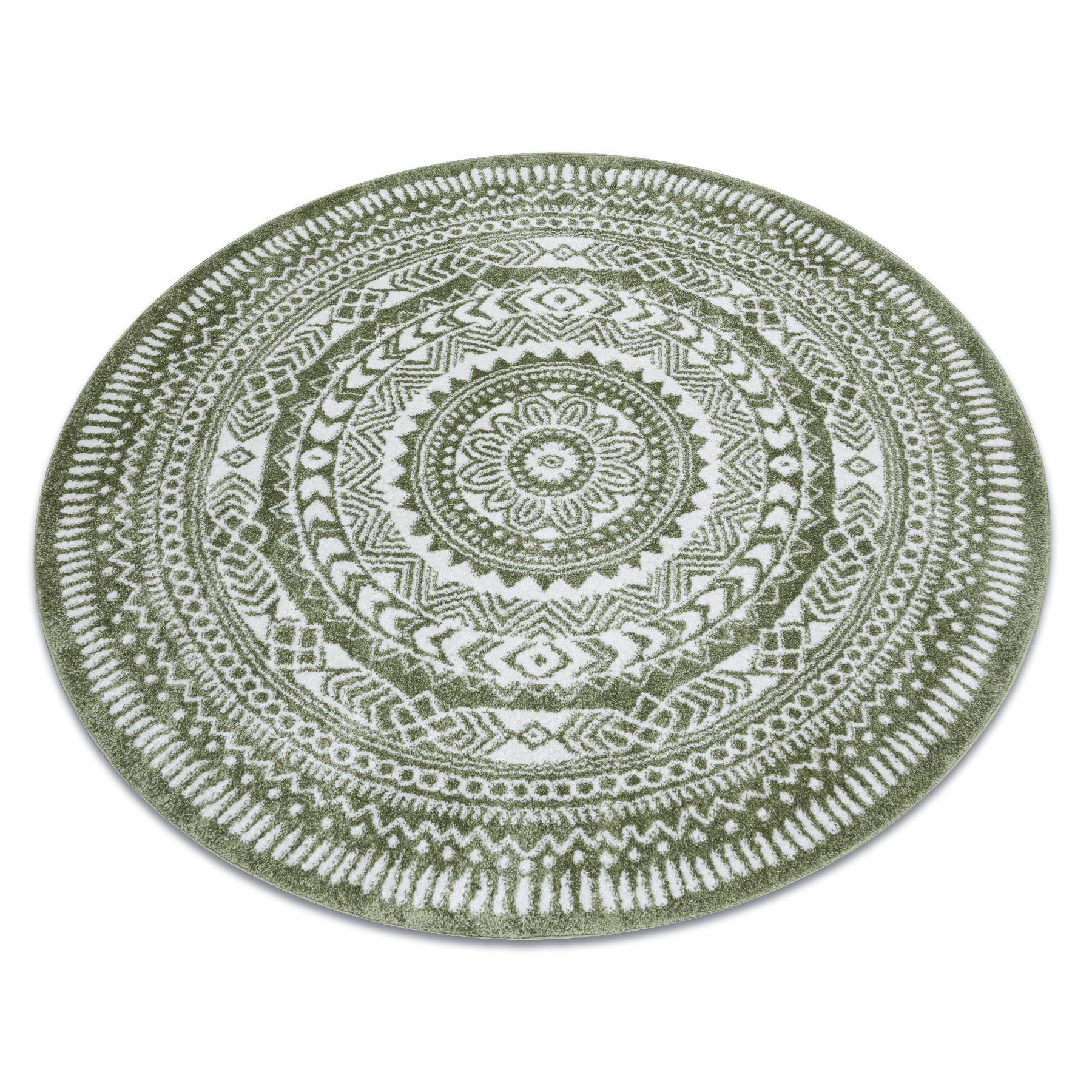 Dywan FUN Napkin serweta koło - zielony koło 160 cm