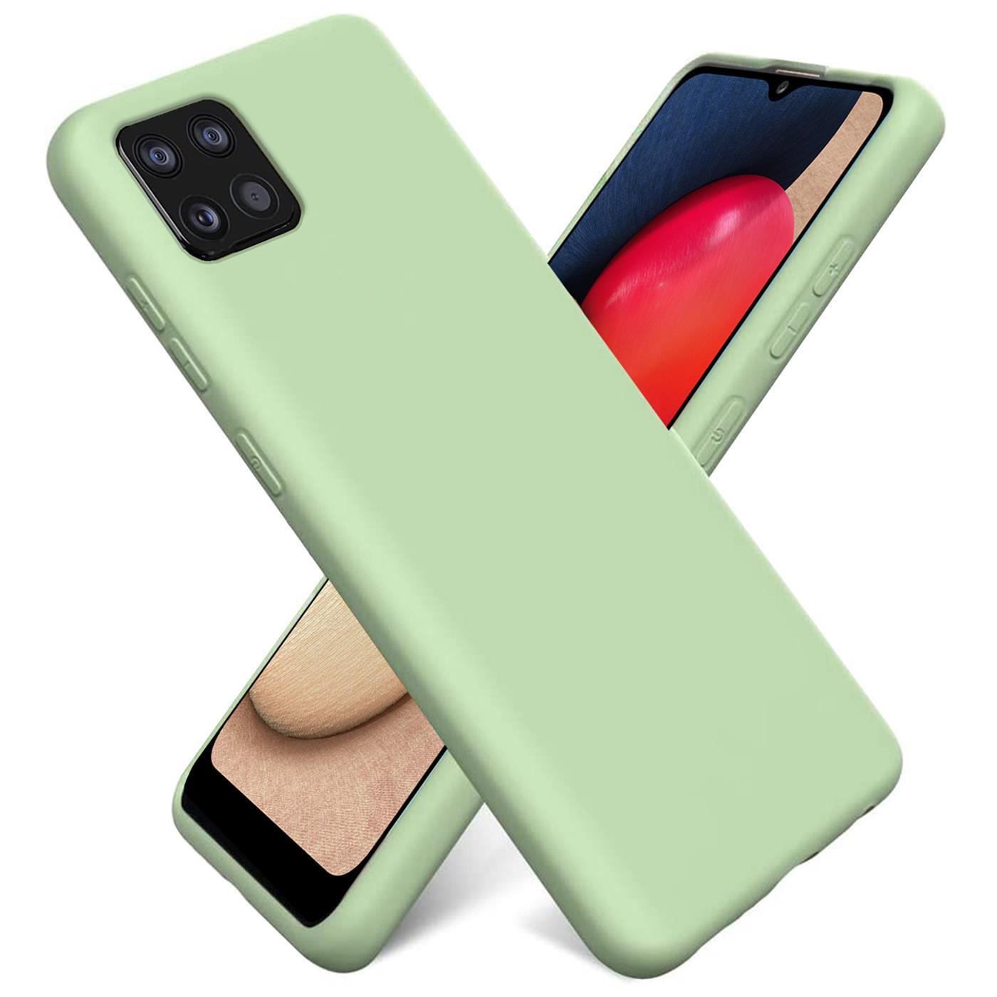Etui ochronne na telefon komórkowy Samsung Galaxy A22 5G silikonowo-żelowe etui na telefon komórkowy, zielone