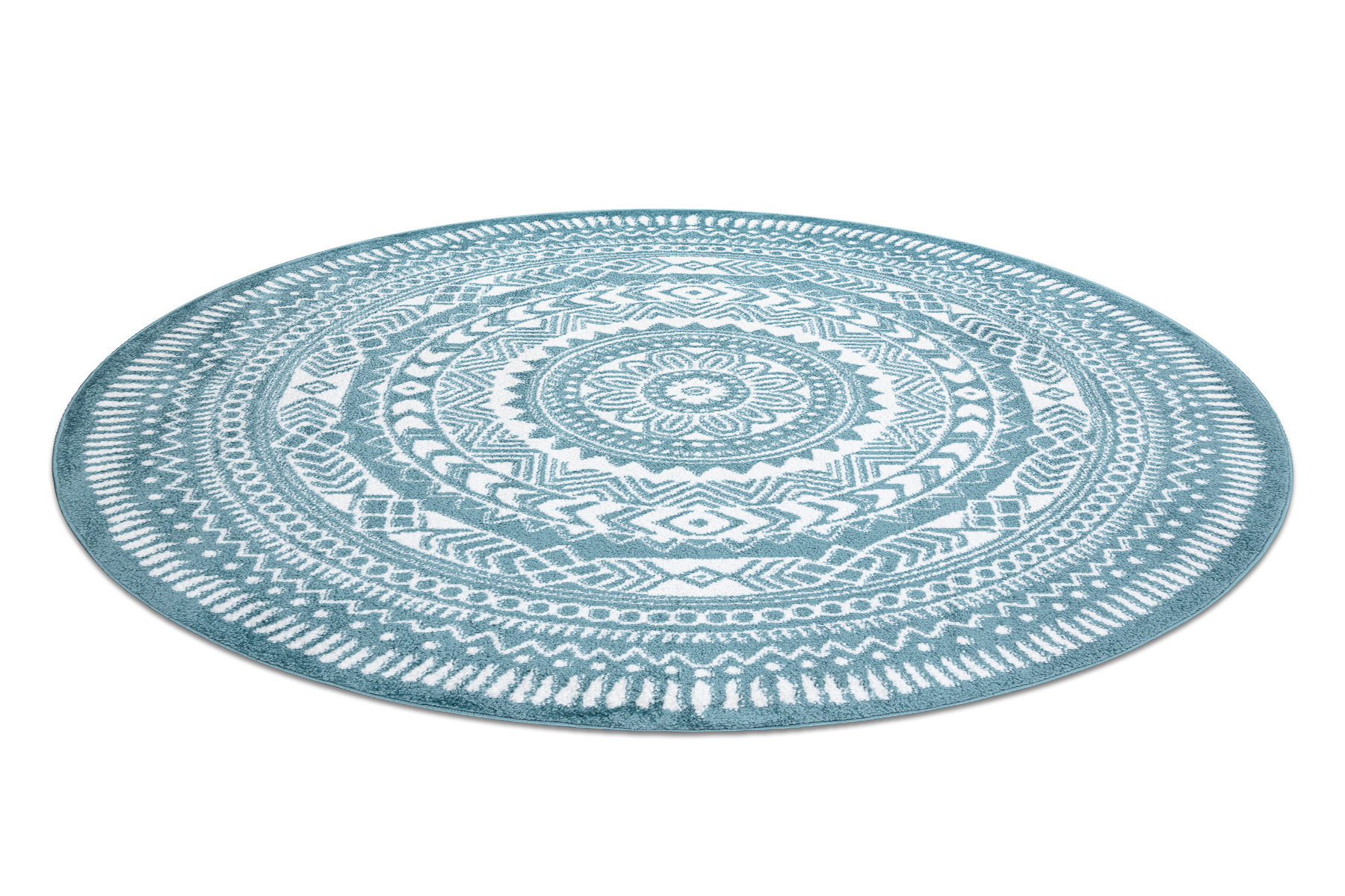 Dywan FUN Napkin serweta koło - niebieski koło 100 cm