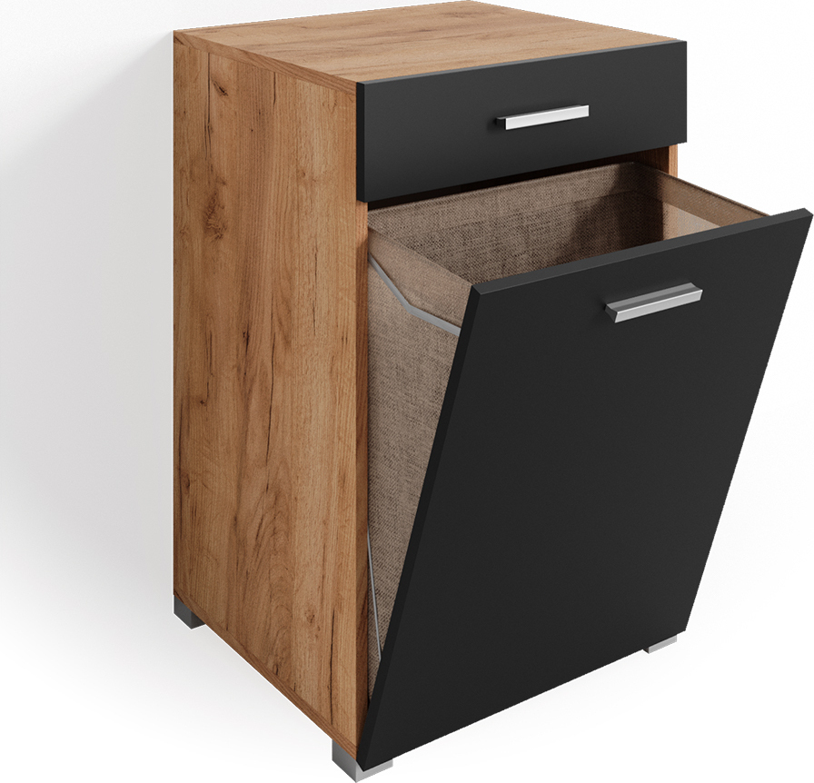 Vicco Szafka łazienkowa Matteo, 50 x 78.5 cm, Antracyt/Złoty dąb energetyczny