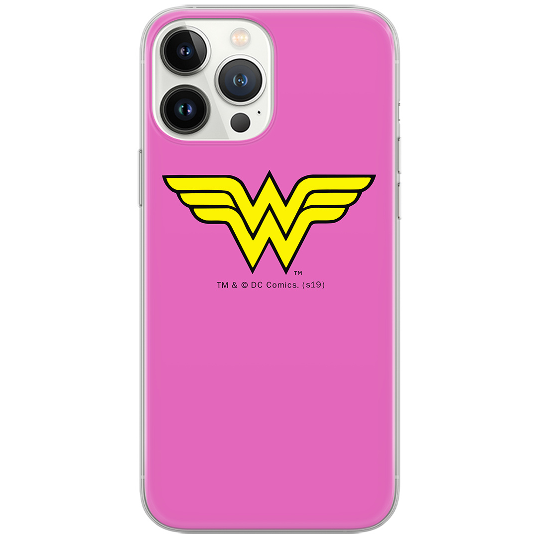 Etui do Samsung S9 PLUS Wonder Woman 005 DC Nadruk pełny Różowy