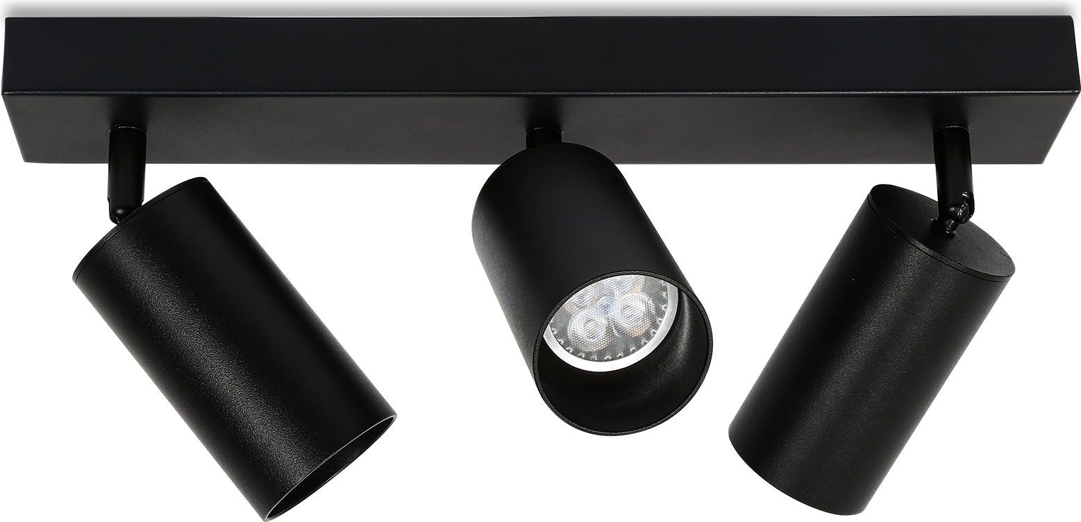 EINFEBEN lampa sufitowa oświetlenie sufitowe kuchnia GU10 kinkiet lampa sufitowa LED reflektor 3 światła retro