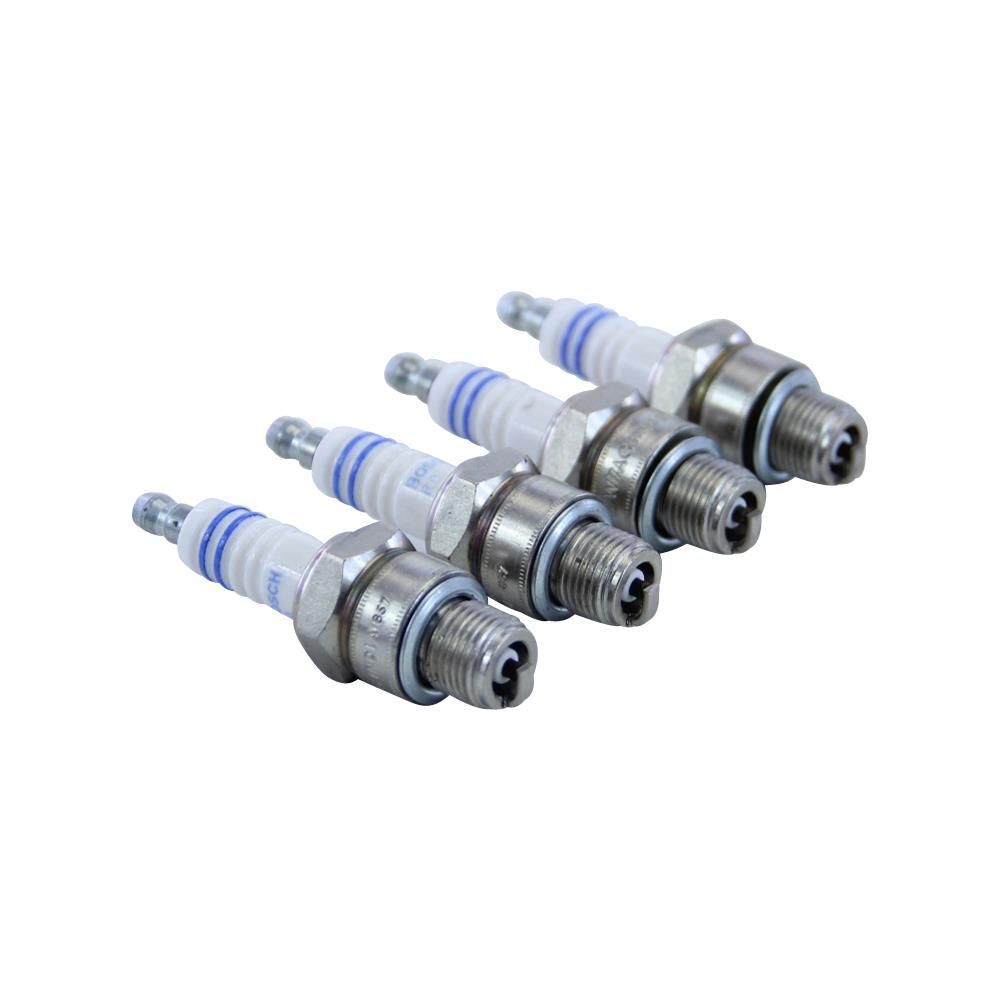 Świeca zapłonowa Bosch W7AC 0241 235 607, do motorowerów Hercules Zündapp Puch Kreidler, 4 szt