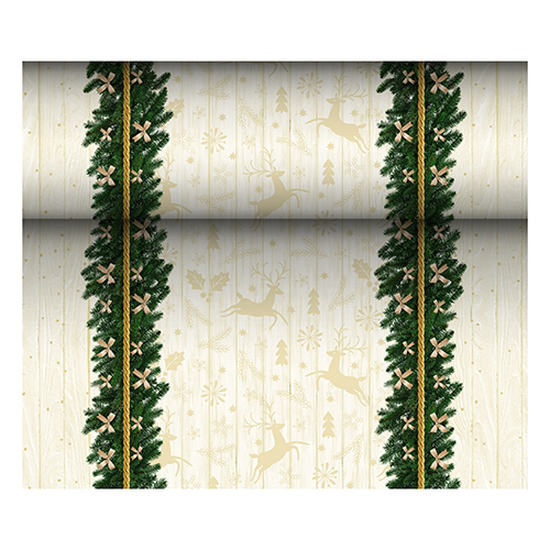 Papstar bieżnik na stół Golden Star 24mx40cm 1 opakowanie