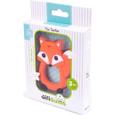 Dumel Discovery Gryzak silikonowy - lis GiliGums
