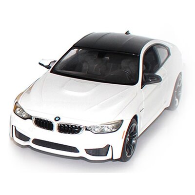 Rastar, auto zdalnie sterowane samochód R/C BMW M4 Coupe Biały 1:14 RASTAR
