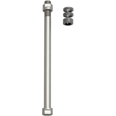 TACX Trenażer Uni wtykowe M12 x 1, 75 do E-Thru-179, 5 MM oś, czarna, One Size T-1708