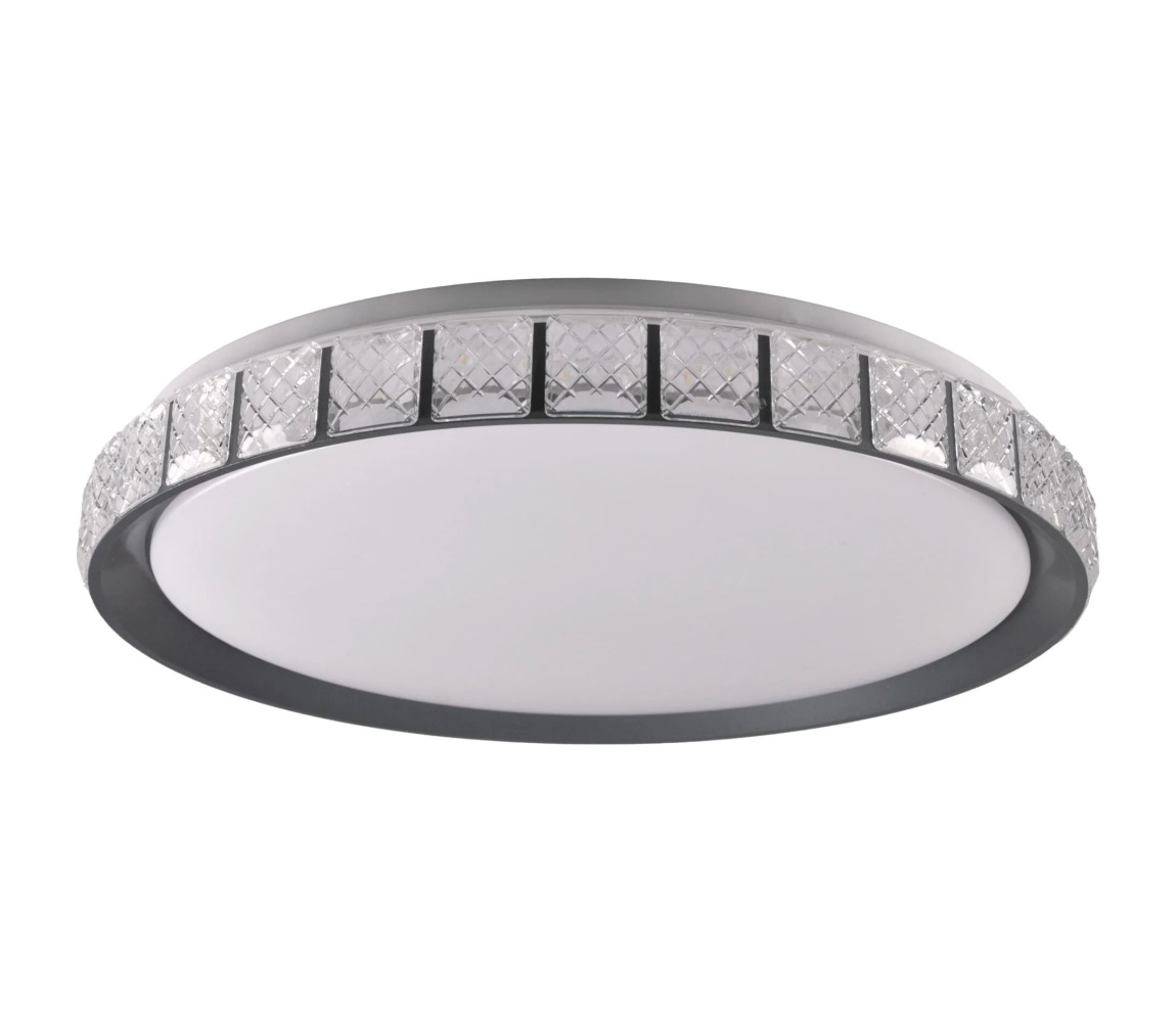 LED Ściemnialny plafon łazienkowy NINA LED/72W/230V IP44 + pilot
