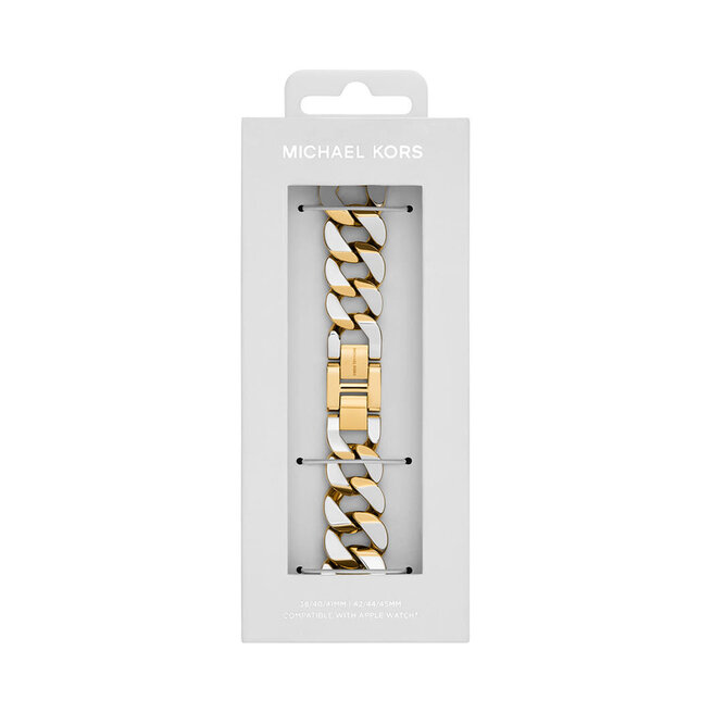 Wymienny pasek do zegarka Apple Watch Michael Kors MKS8072E Srebrny