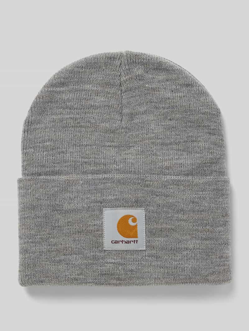Czapka beanie z naszywką z logo model ‘WATCH’