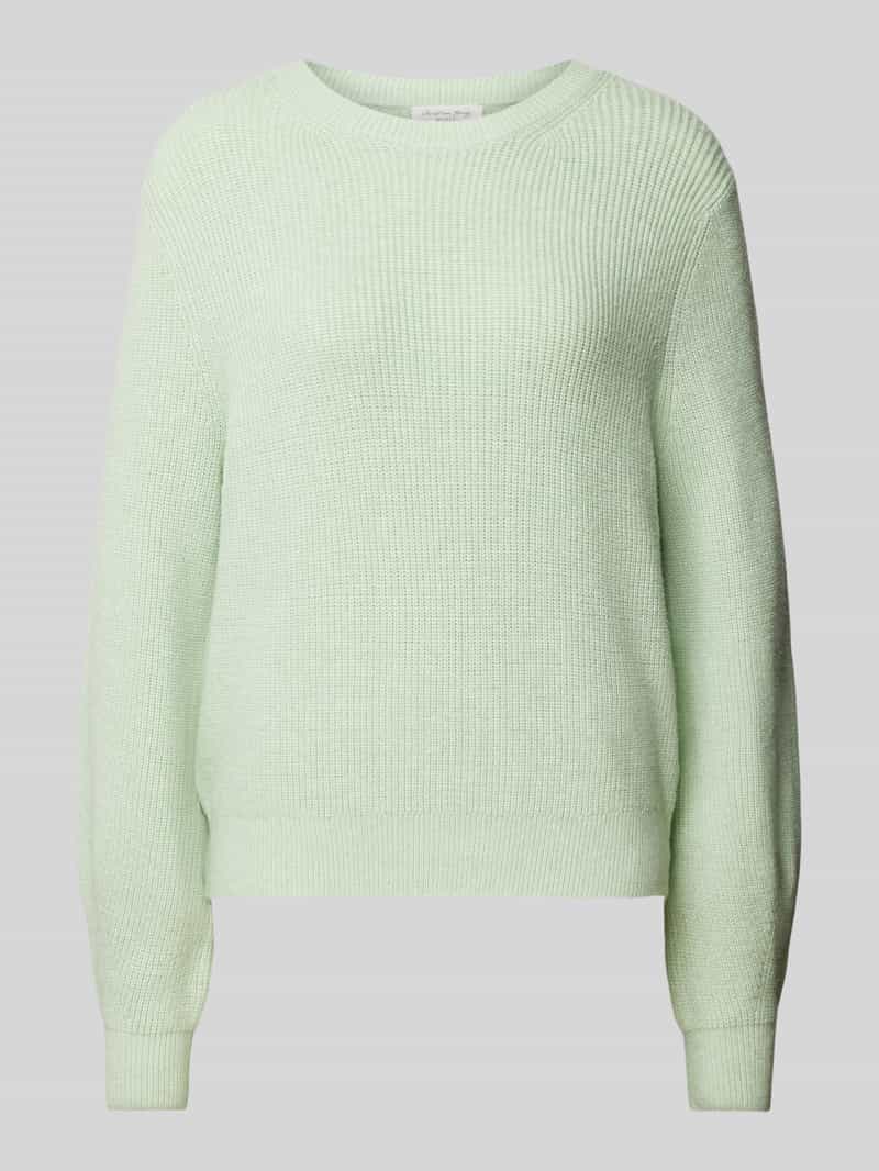 Sweter z dzianiny o kroju oversized z mieszanki wiskozy z okrągłym dekoltem