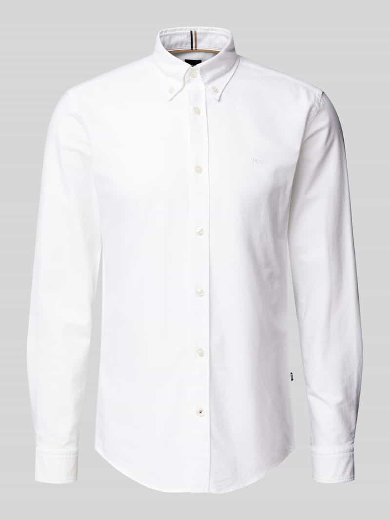 Koszula biznesowa o kroju regular fit z kołnierzykiem typu button down model ‘Roan’