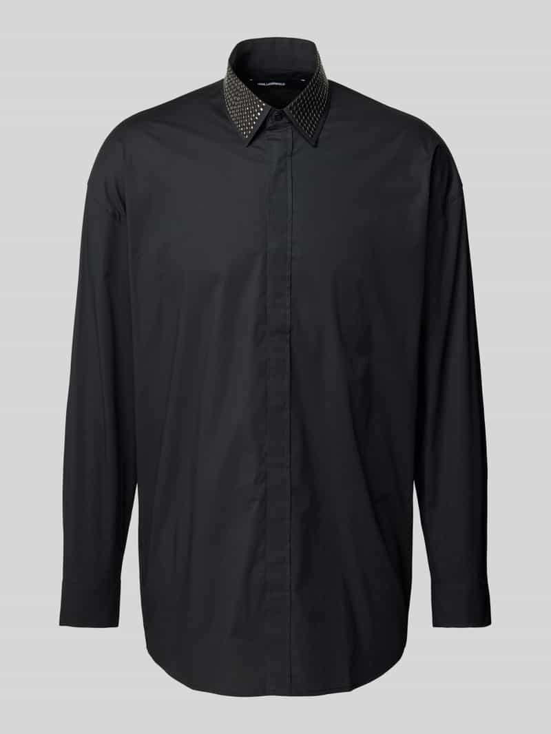 Koszula casualowa regular fit z kołnierzykiem typu kent