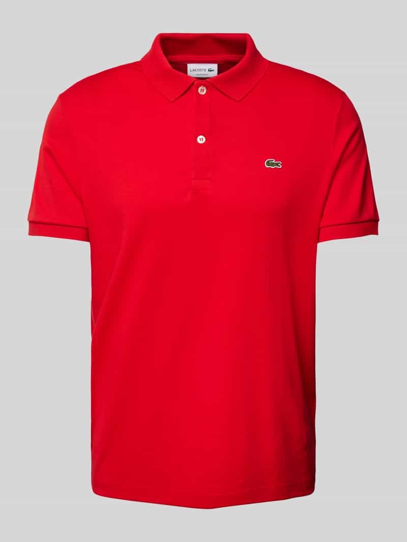 Koszulka polo o kroju regular fit z detalem z logo