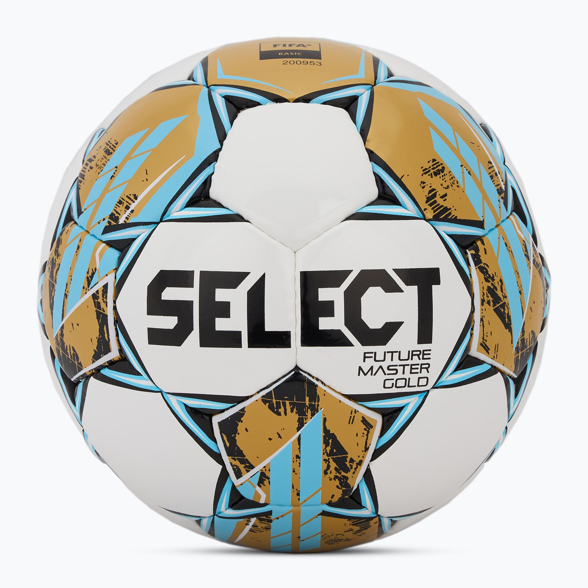 Piłka do piłki nożnej SELECT Futsal Future Master Gold Fifa v25 white/gold rozmiar 4 WYSYŁKA W 24H 30 DNI NA ZWROT