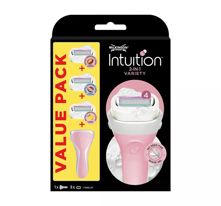 Wilkinson Sword Sword Intuition Variety Edition zestaw do golenia dla kobiet