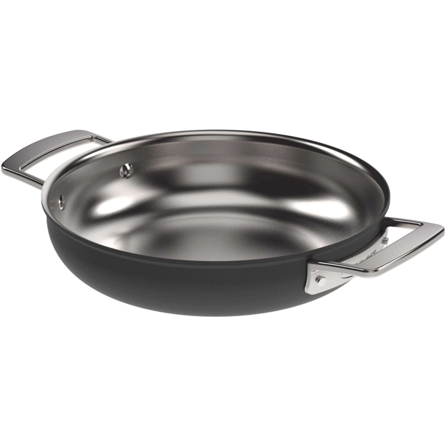 Demeyere black 5 patelnia płytka 2h 24 cm 1028800